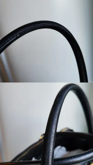 Borsa Prada Galleria Large Pelle Saffiano Nera