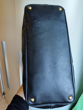 Borsa Prada Galleria Large Pelle Saffiano Nera