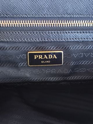 Borsa Prada Galleria Large Pelle Saffiano Nera