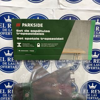 Set 2 Espátulas Trapezoidales Parkside
