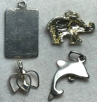 Lote Colgantes Plata Ley + Regalo