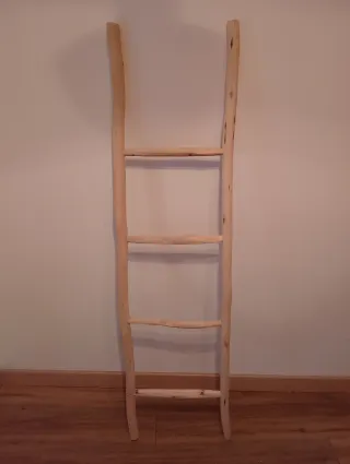 Escalera decorativa  toallero