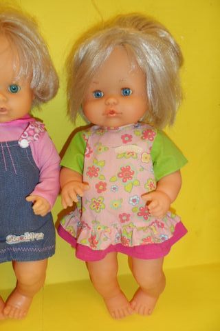 Lotto 3 bambole Nenuco Famosa vintage