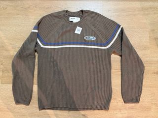 Suéter Hollister Cuello Redondo Logo Talla S