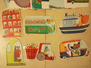 Juego Bata Puzzle Djeco