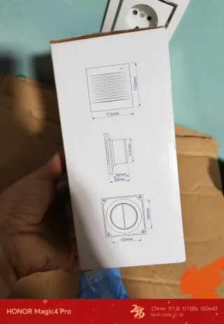 Ventilador Aigostar 117mm