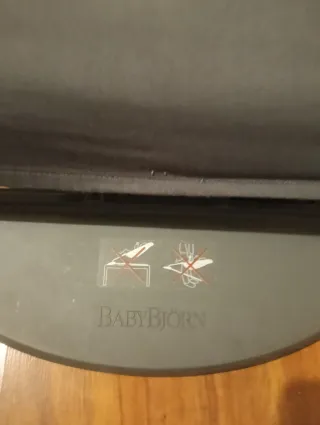 Hamaca BabyBjörn gris