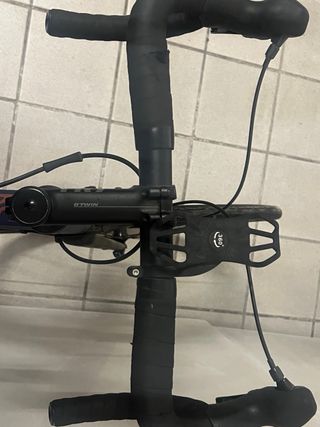 Bicicleta Triban Carretera Azul