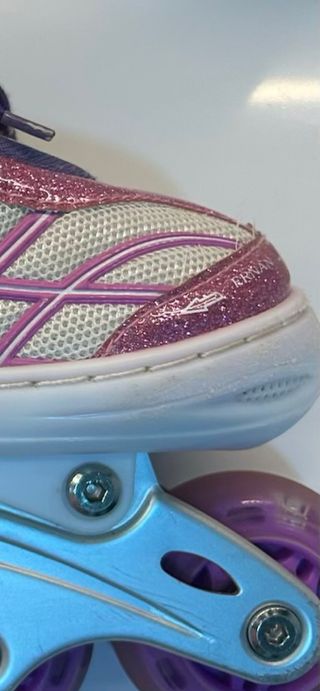 Patines en línea con luces