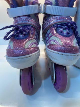 Patines en línea con luces