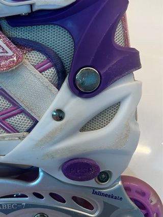 Patines en línea con luces