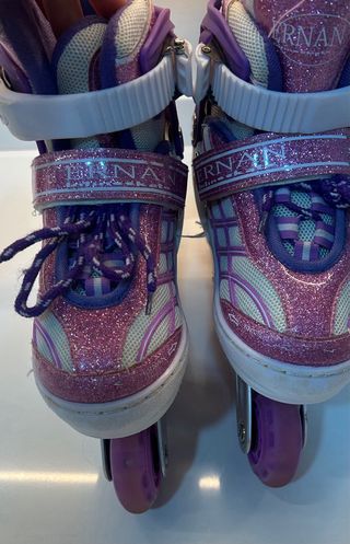 Patines en línea con luces