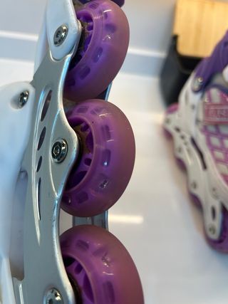 Patines en línea con luces