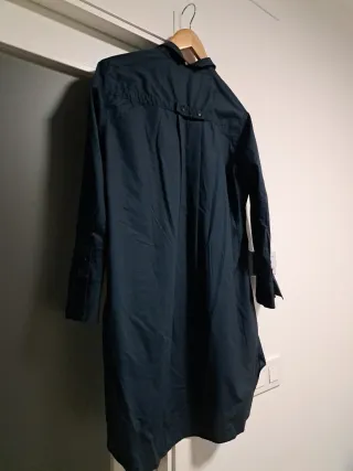 Camisa larga azul marino RAW Talla 42-44