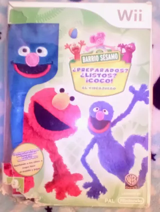 Videojuego Barrio Sésamo Wii