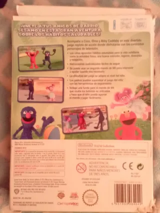 Videojuego Barrio Sésamo Wii