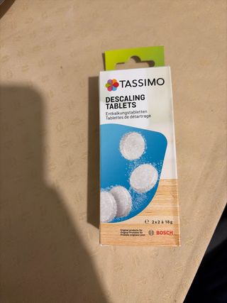 Pastillas Descalcificadoras Tassimo Bosch