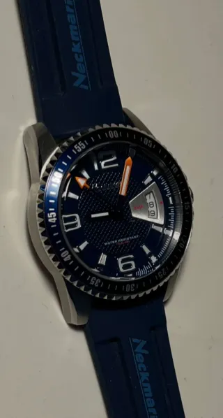 Reloj Neckmarine X-Treme Azul y Plata