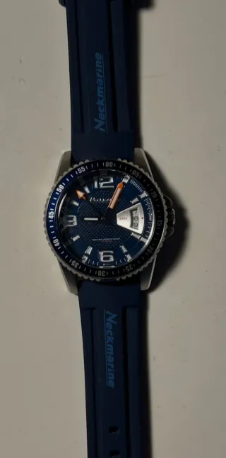 Reloj Neckmarine X-Treme Azul y Plata