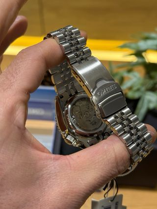 Seiko 5 Sports GMT Automático Plata/Blanco