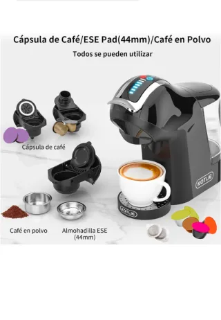 Cafetera de Cápsulas Kotlie Negra