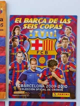 ALBUM BARÇA DE LAS SEIS COPAS