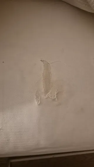 Sofá de tela blanco Ikea