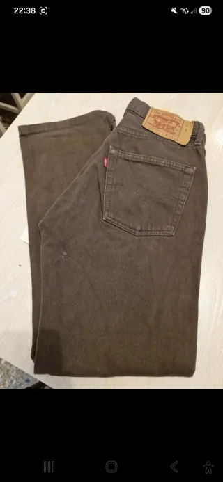 Levi's 501 Vaqueros Vintage Talla 30/34(36) marrón