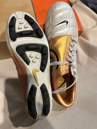 Botas Futbol Nike Total 90 III Oro/Plata