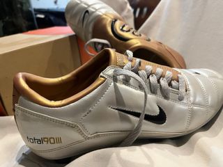 Botas Futbol Nike Total 90 III Oro/Plata