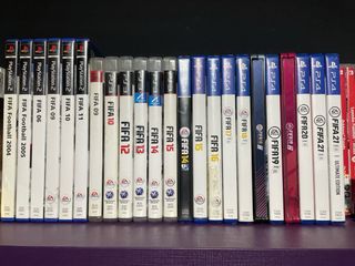Colección casi entera Fifa play station