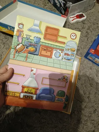 Lote 5 juegos de imanes infantiles