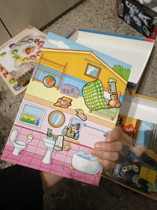 Lote 5 juegos de imanes infantiles