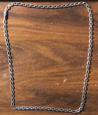 Cadena Plata Ley Larga 70cm + Regalo