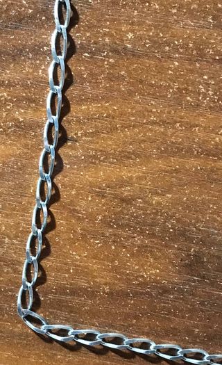 Cadena Plata Ley Larga 70cm + Regalo