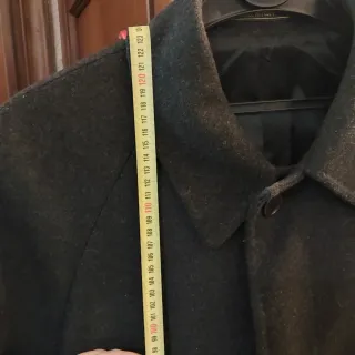 Cappotto misto cashmere grigio