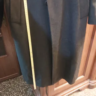 Cappotto misto cashmere grigio