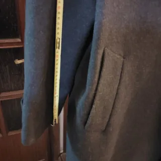 Cappotto misto cashmere grigio