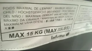 Mochila portabebés trekking Lafuma