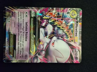 Carta Pokemon MMewtwo EX Mega 64/162