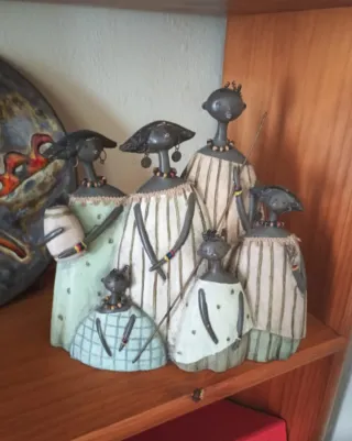 Figura decorativa familia