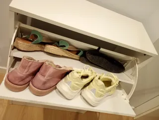 Zapatero BriCor 2 Puertas Blanco al 50%