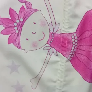 Cortina infantil stop impecable