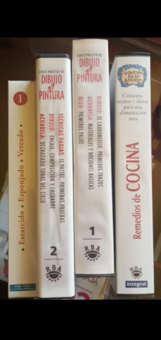 Lote VHS Curso Práctico Dibujo y Pintura