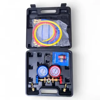 Kit Completo Bomba Vacío y Manómetro