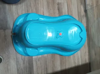 Bañera bebé azul