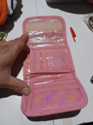 Cartera Disney Mickey y Minnie Rosa