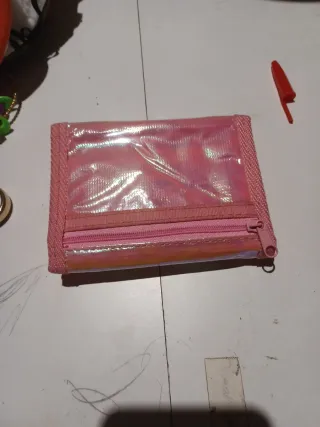 Cartera Disney Mickey y Minnie Rosa