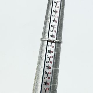 Anillo de oro blanco 18kt con diamante