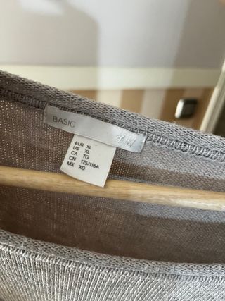 Jersey/Vestido punto beige